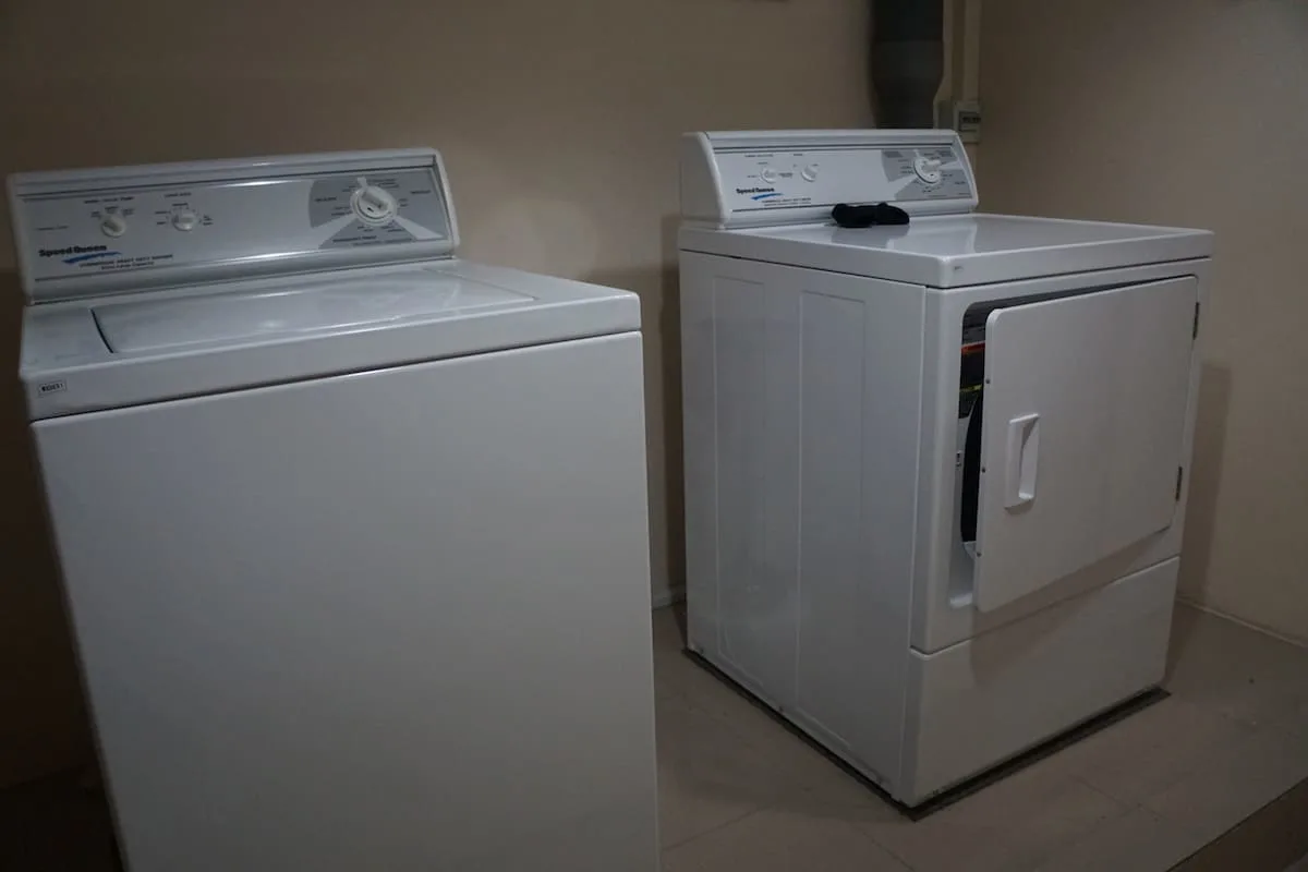 self service laundry at hotel