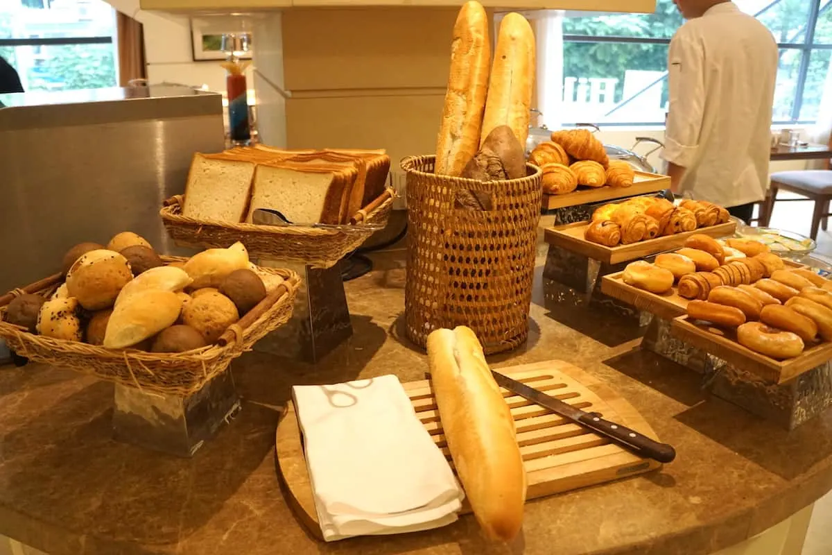 pastries and bread