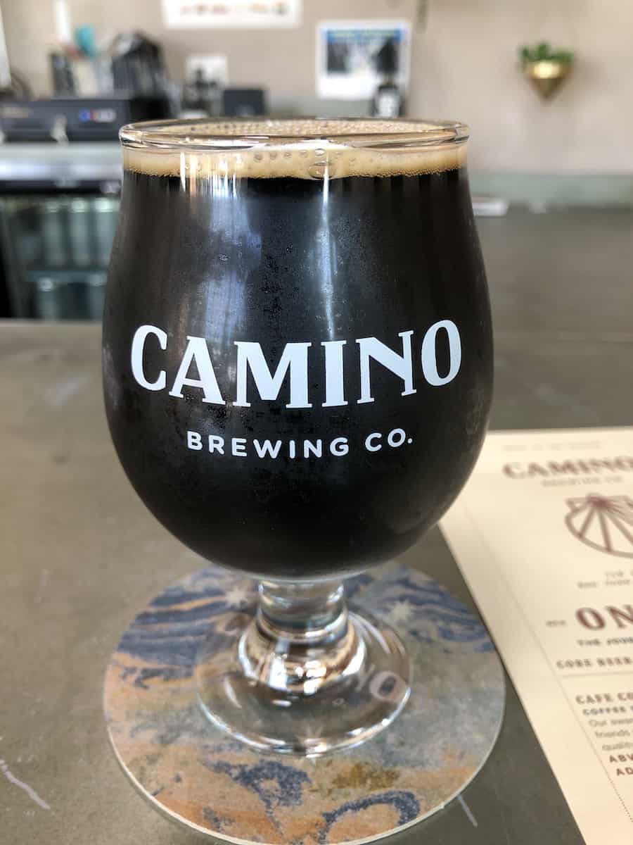 Camino Brewing Co Imperial Stout beer