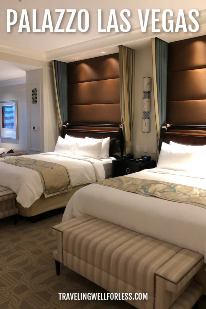 luxury suite hotel room in Las Vegas