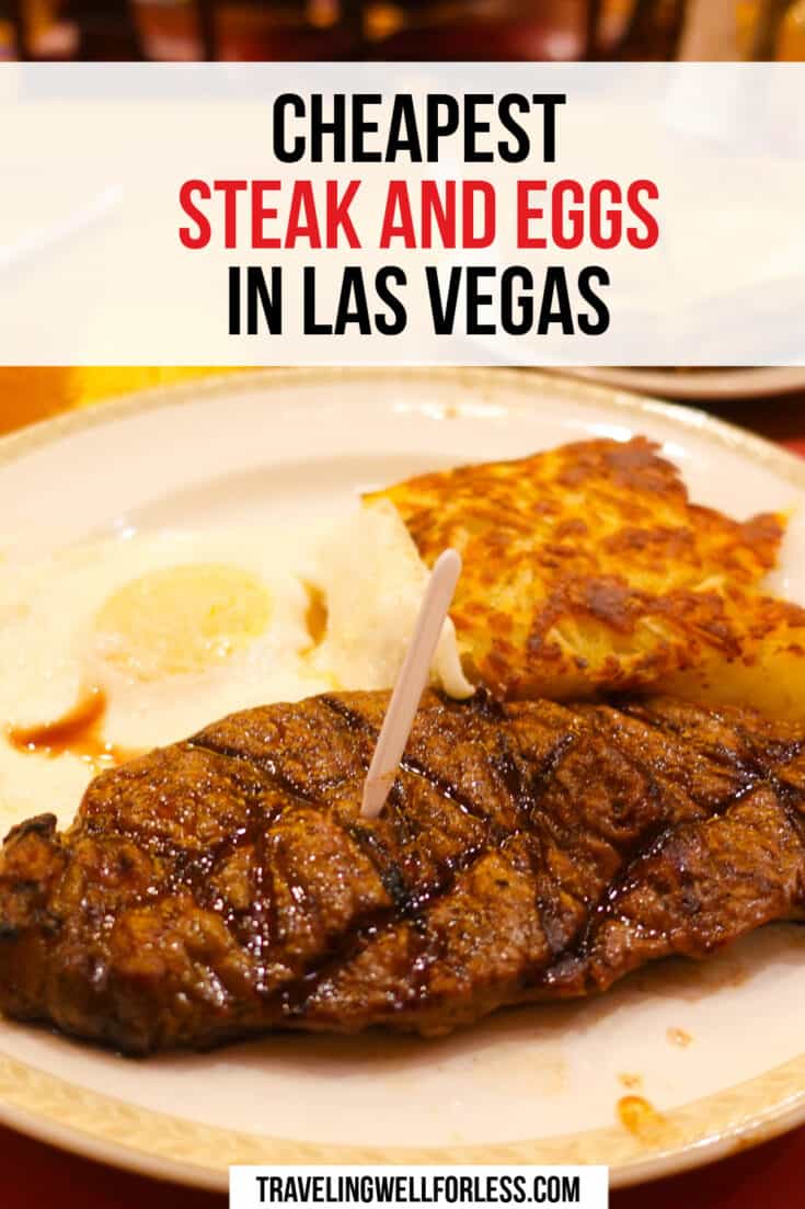 Coronado Cafe Steak and Eggs Cheapest Steak and Eggs in Las Vegas