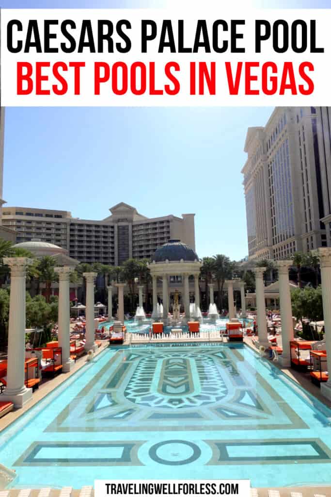 On The Scene Garden of the Gods Pool, Caesars Palace - Las Vegas - On The  Scene