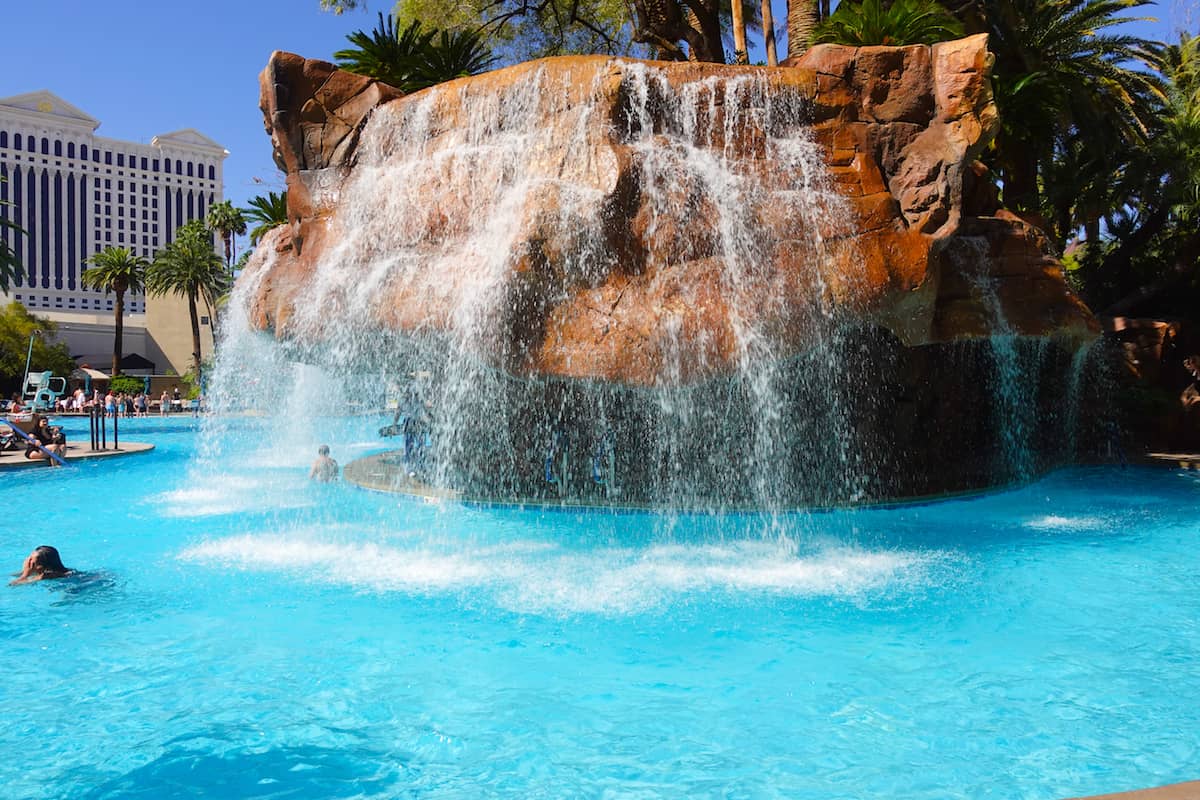 Mirage Pool Tropical Paradise on the Las Vegas Strip