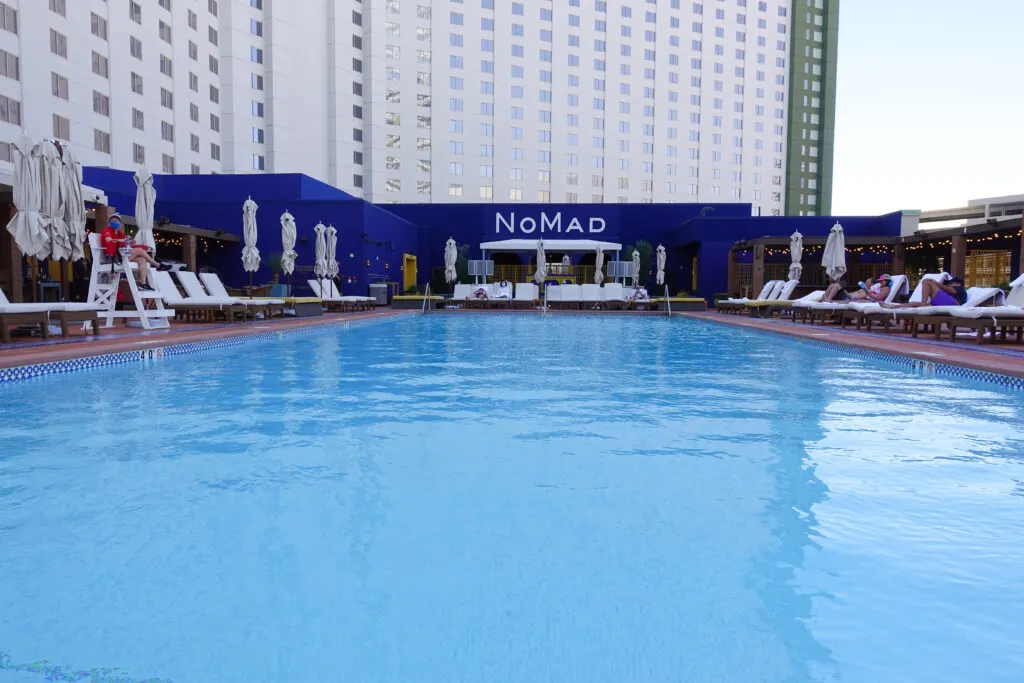 las vegas boutique hotel pool, NoMad Las Vegas pool