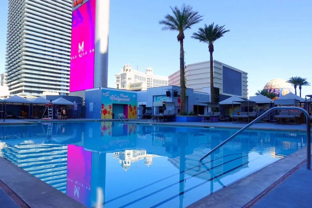 Planet Hollywood Las Vegas Pool: Instagram Worthy With Strip Views