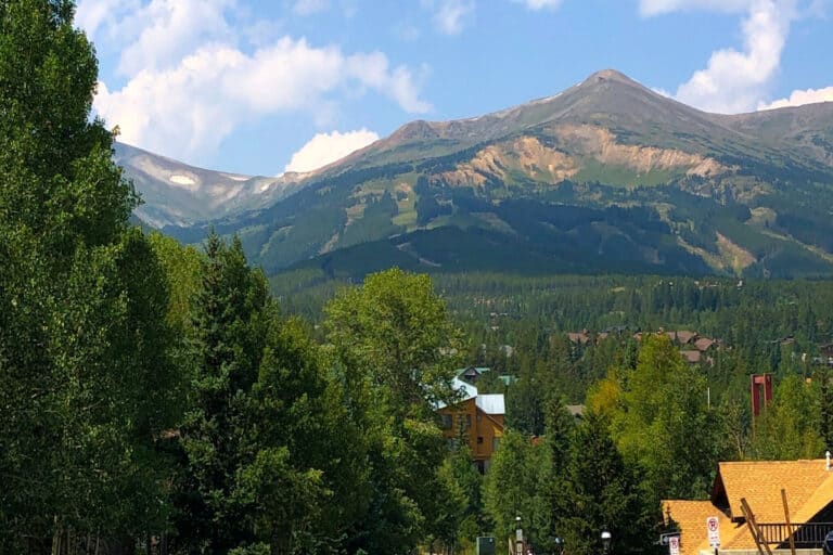 mountain town in colorado, breckenridge
