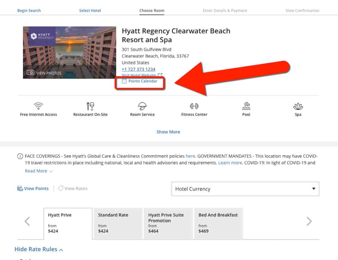 World of Hyatt Points Calendar Easy Way to Find Off Peak Dates