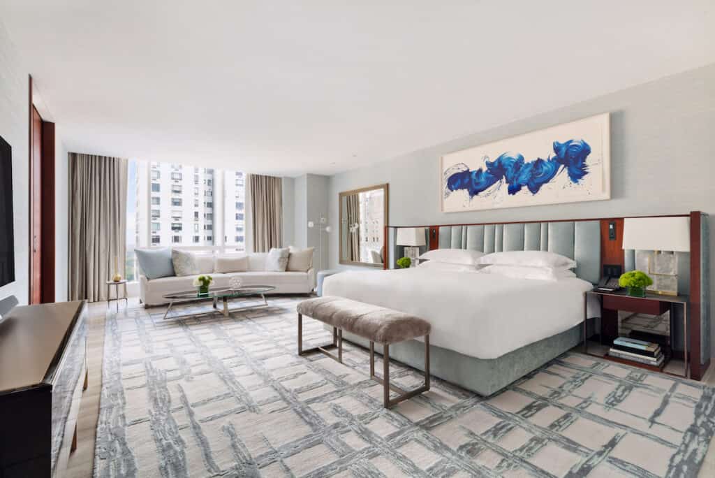 luxury hotel suite, park hyatt new york, earn up to 20222 hyatt points