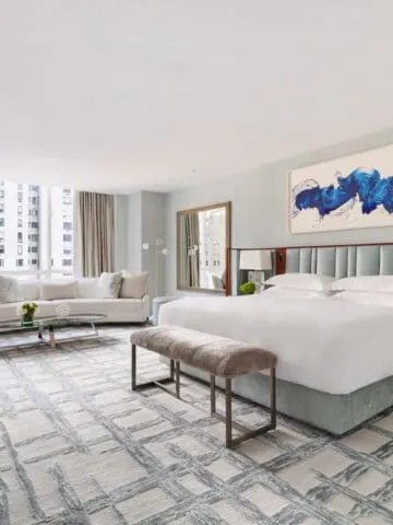 luxury hotel suite, park hyatt new york, earn up to 20220 hyatt points