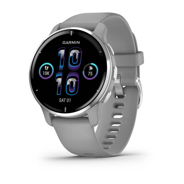 gray smartwatch garmin venu 2 plus gps smartwatch