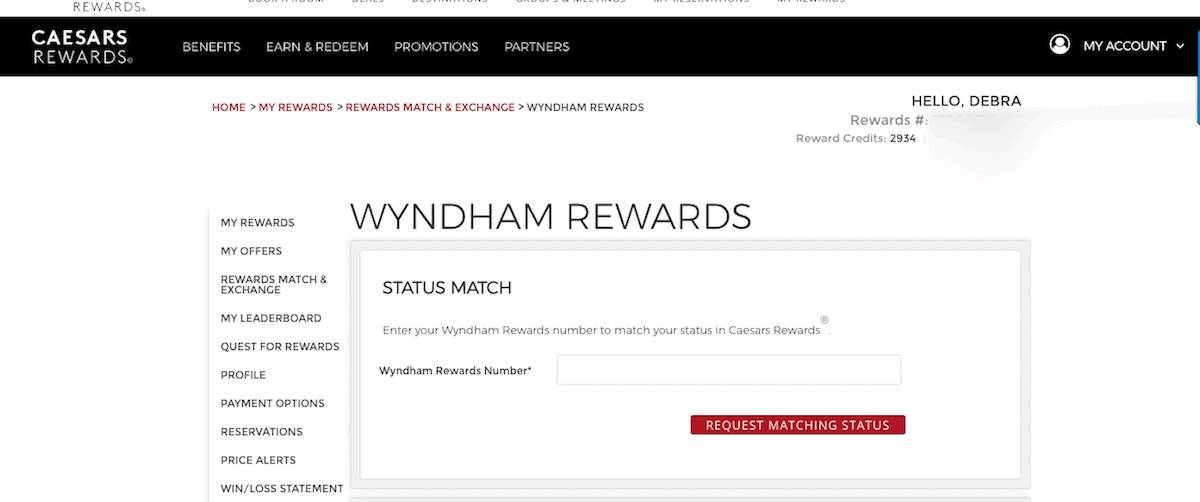 How to Match Wyndham to Caesars Diamond A New Way to Save on Vegas