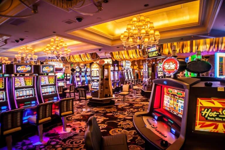 slot machines on casino floor, caesars 5x tier days