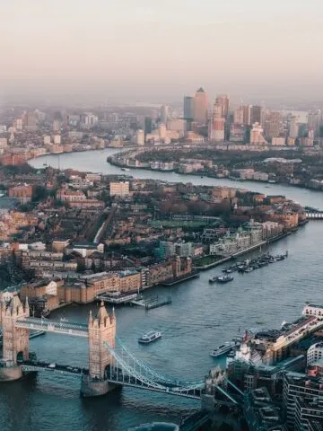 aerial photography of London skyline during daytime photo