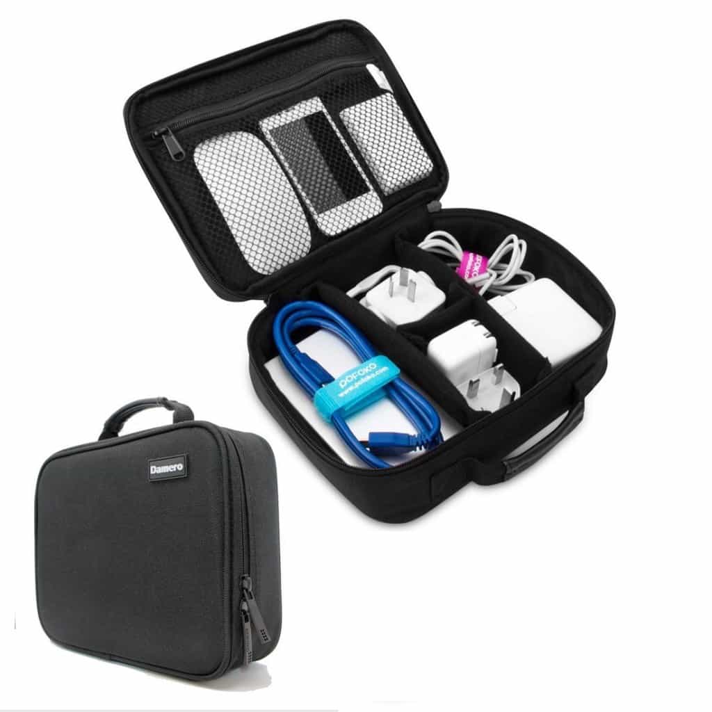 Electronic Accessories Organizer, Hard Drive Bag, or Cosmetics Bag, travel gifts, 25 travel gifts for $25 or less, Traveling Well For Less
