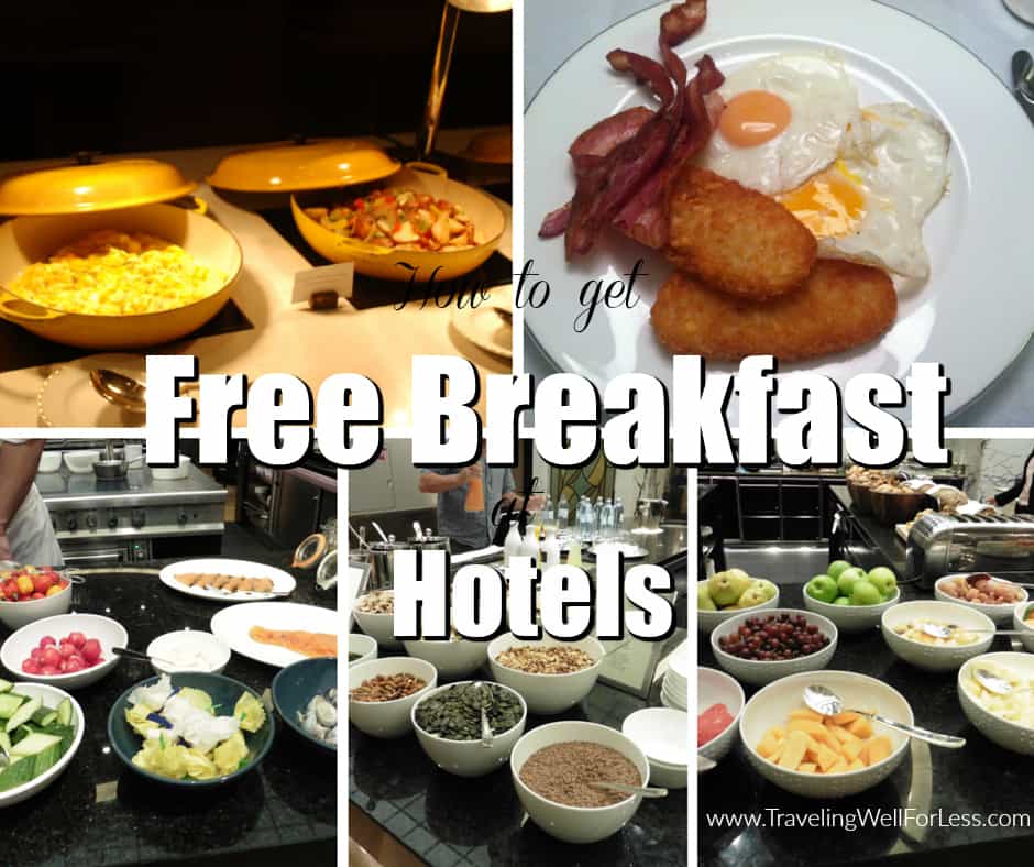 Getting free breakfast at hotels is easy if you know these tricks. Traveling Well For Less