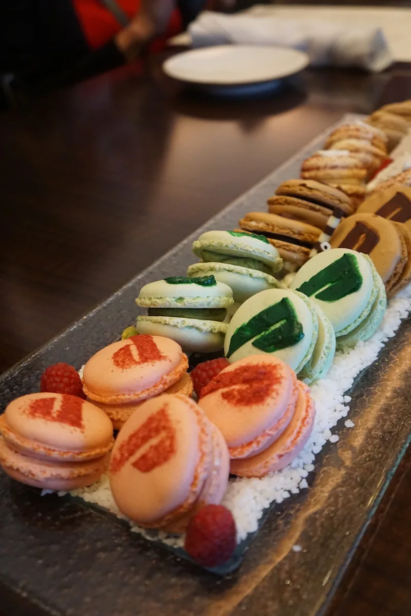 macaroons at Pechanga Lobby Bar and Grill