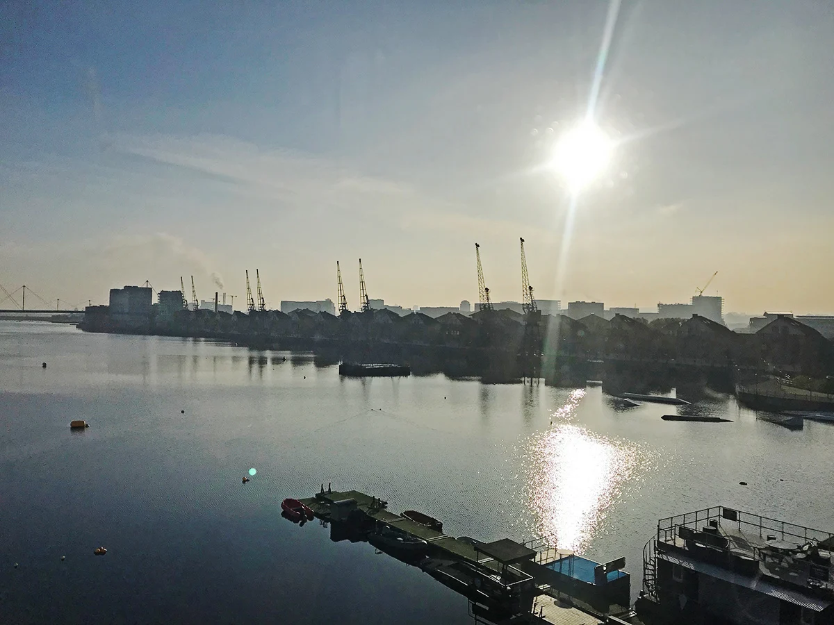 view from Emirates Cable Car