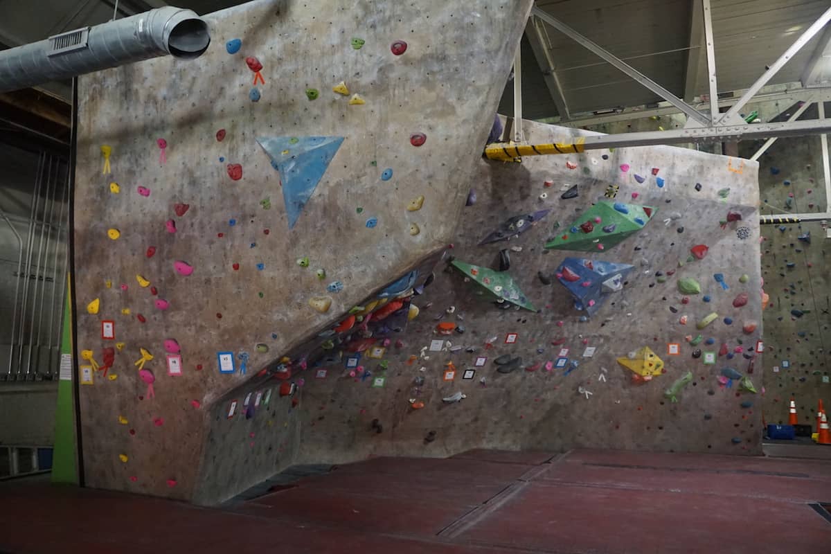 indoor rock climbing walls
